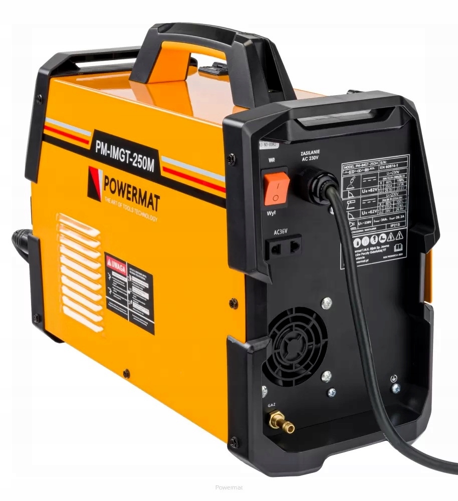 SPAWARKA INWERTOROWA MIG POWERMAT FLUX 250A 230V Marka Powermat