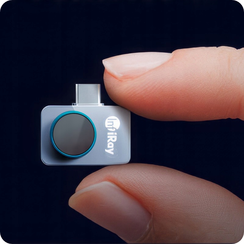 Kamera termowizyjna INFIRAY P2 PRO + MAKRO 256x152 25Hz USB typu C pirometr Model P2 PRO android