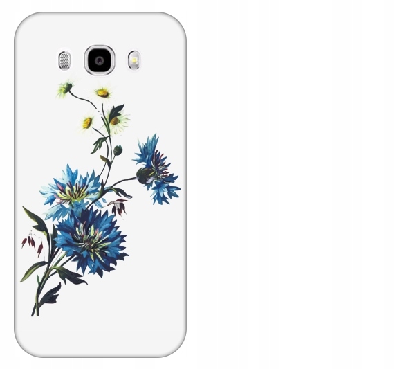 

Etui pokrowiec Samsung Galaxy J5 2016 Kwiat niebie