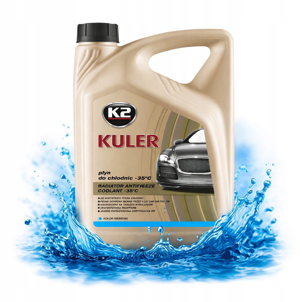 Gotowy Płyn Do Chłodnic *niebieski* K2 Kuler 5L