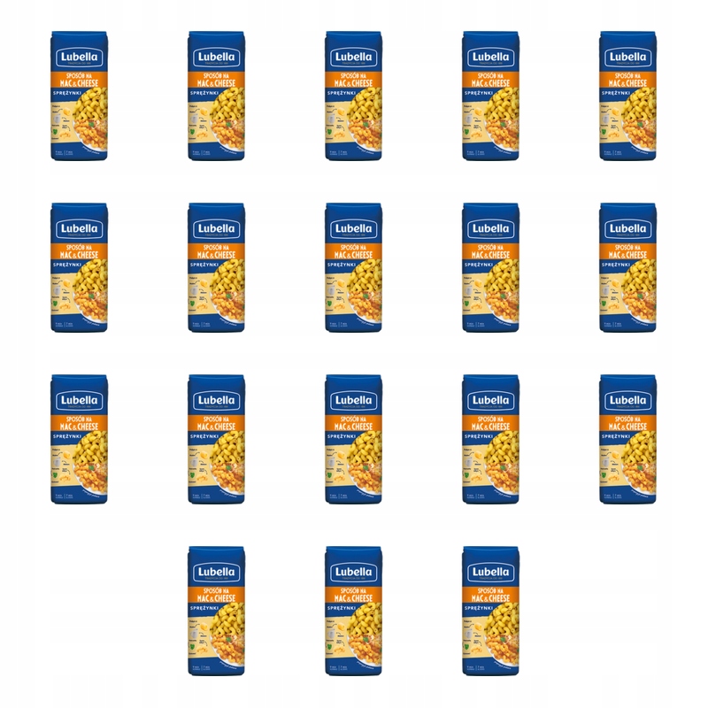 Lubella Těstoviny Pružiny 400 g X18
