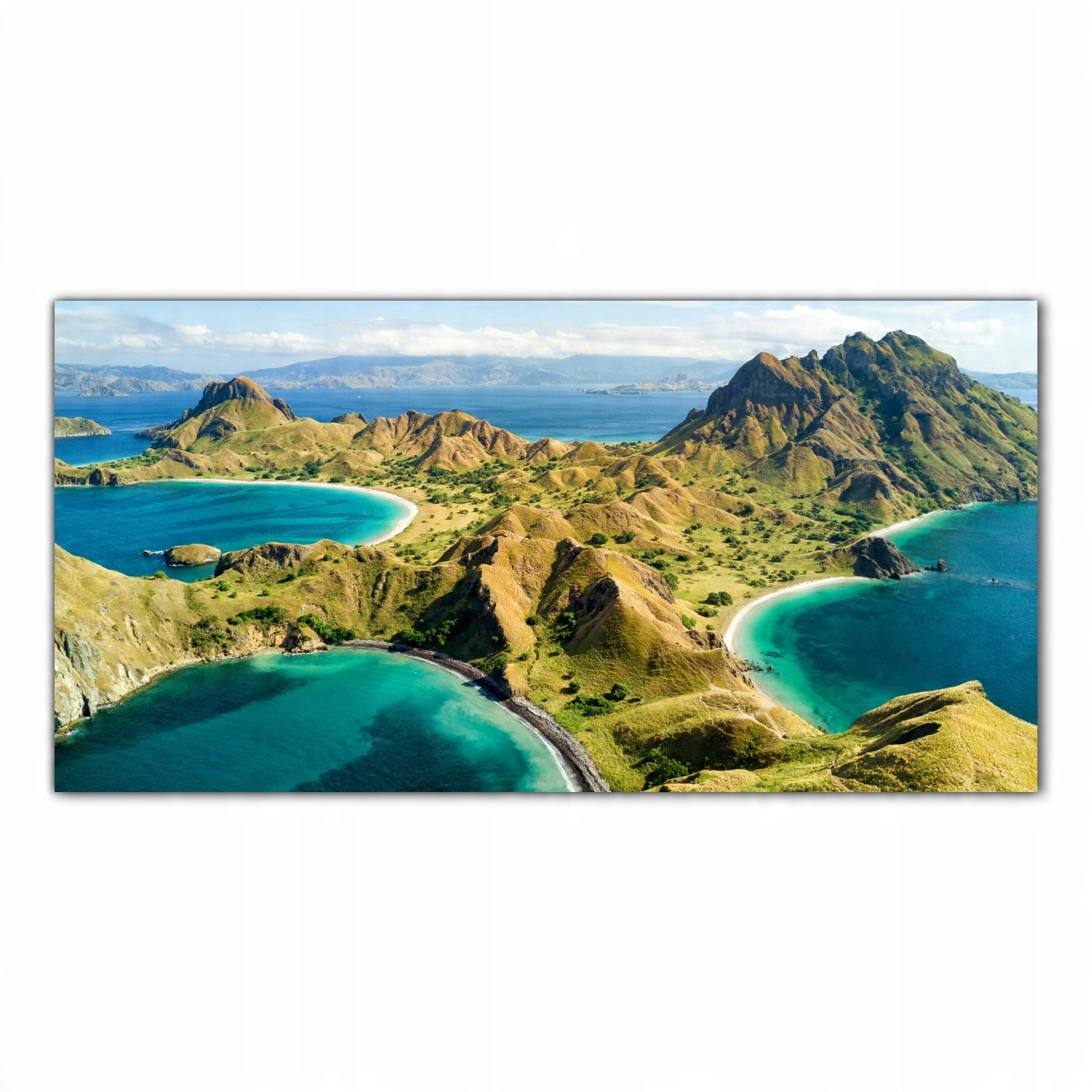 

Obraz na szkle Foto Wyspa Ocean Krajobraz 100x50