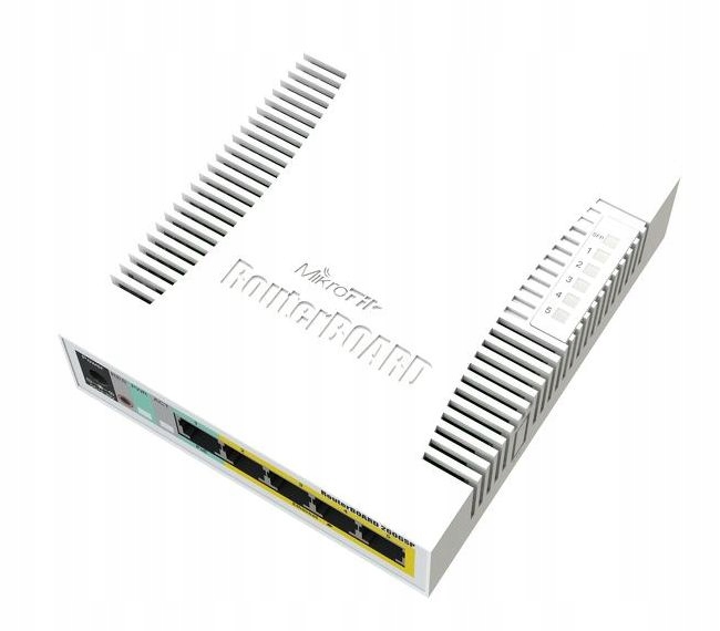 Mikrotik Cloud Smart Switch CSS106-1G-4P-1S (RB260GSP), 5x 1G, 1x Sfp,…