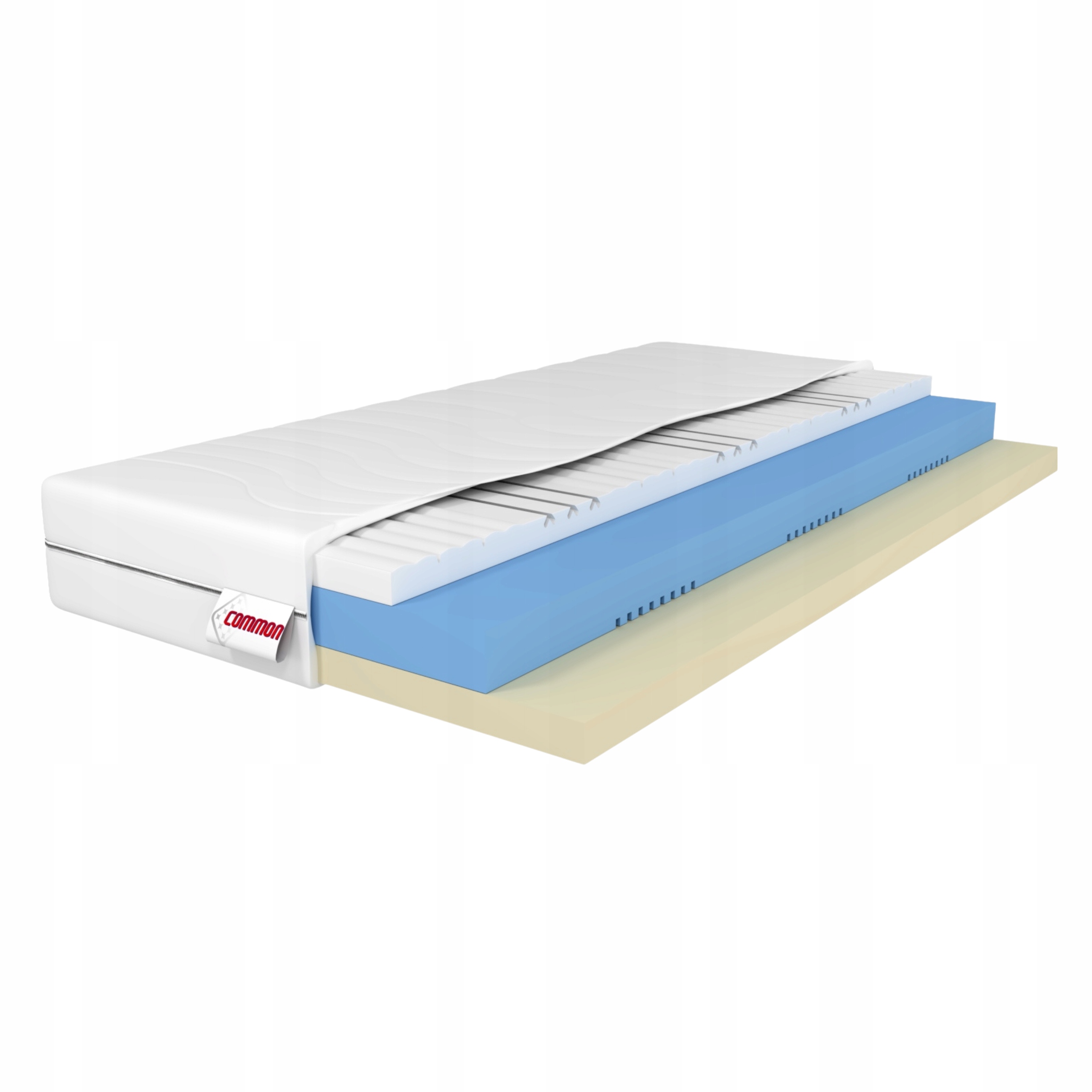 Materac 90x200 Piankowy H3 Murat 20cm Średnio Twardy Dwustronny 7 Strefowy