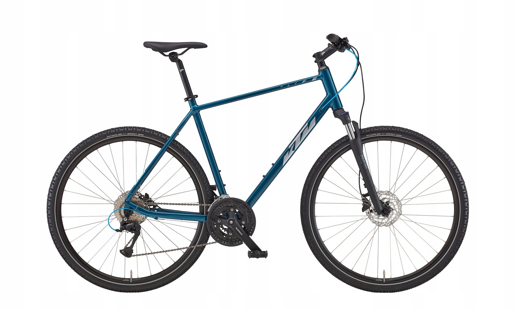 Rower Crossowy Ktm X-life Road Rama 56CM Koła 28" Shimano Alivio 3X9