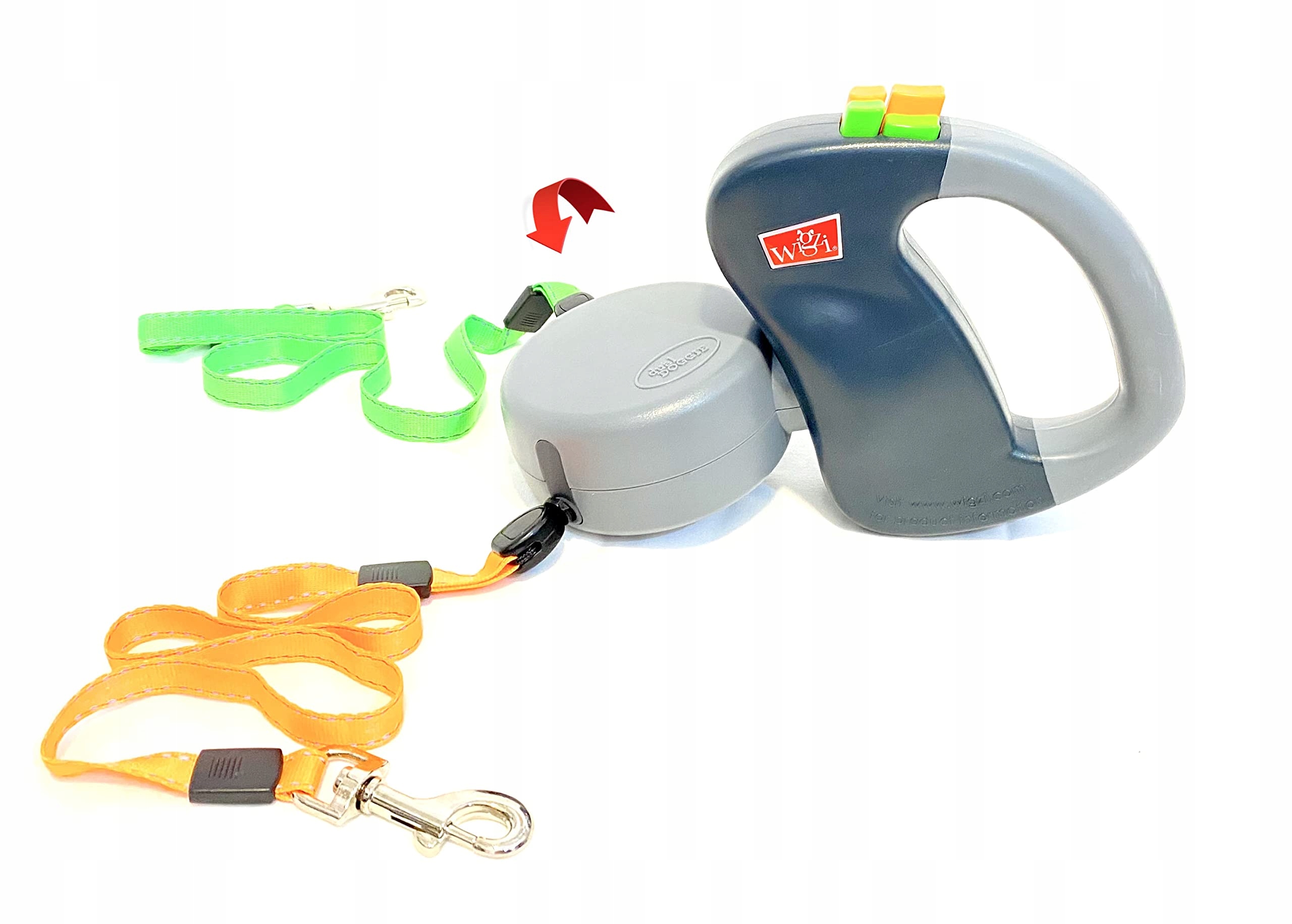 Levně Vodítko pro dva psy Wigzi LLC, materiál 10 m