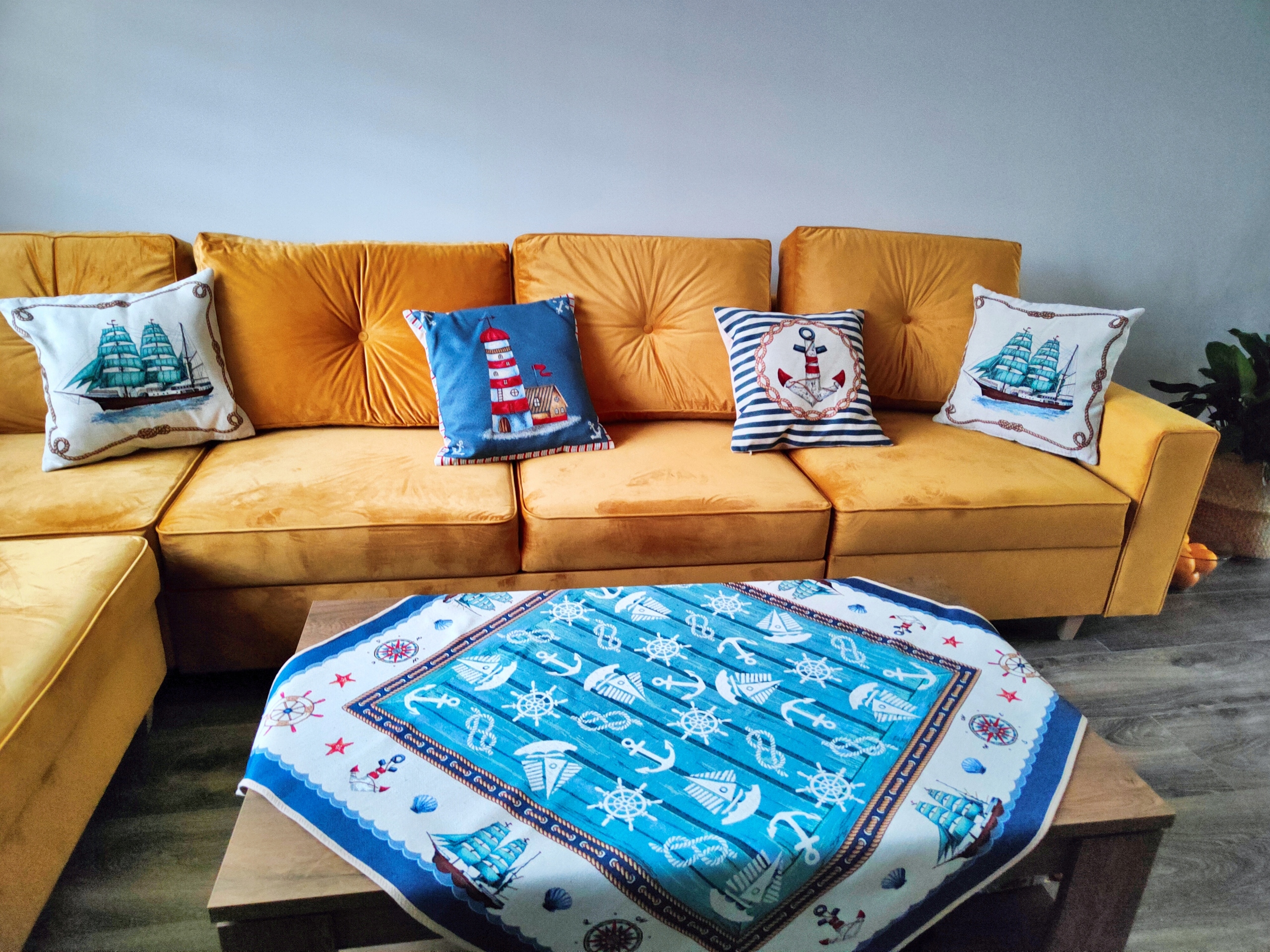 Ubrus 100x100 cm 148a Ship