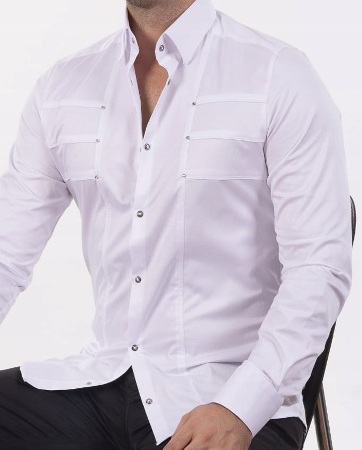 Pánská košile Mondo Limited Večerní Casual Zirkony