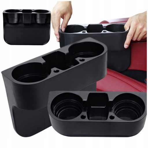 Organizer do samochodu uchwyt na napoje półka między siedzeniami do auta