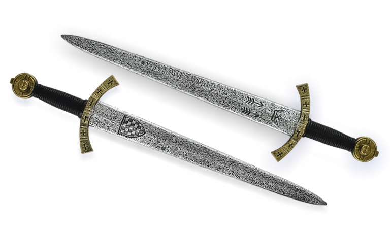 MIECZ GIERMKA replika strój rycerz Anglia Średniowiecze