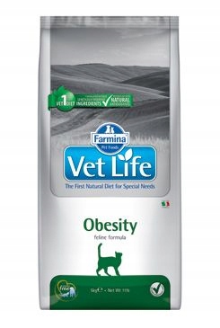 Levně Vet Life Natural Cat Obesity 5kg