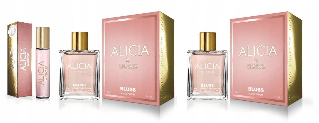 Chatler Bluss Alicia by Chatler 2x100 ml 30 ml parfémovaná voda Set