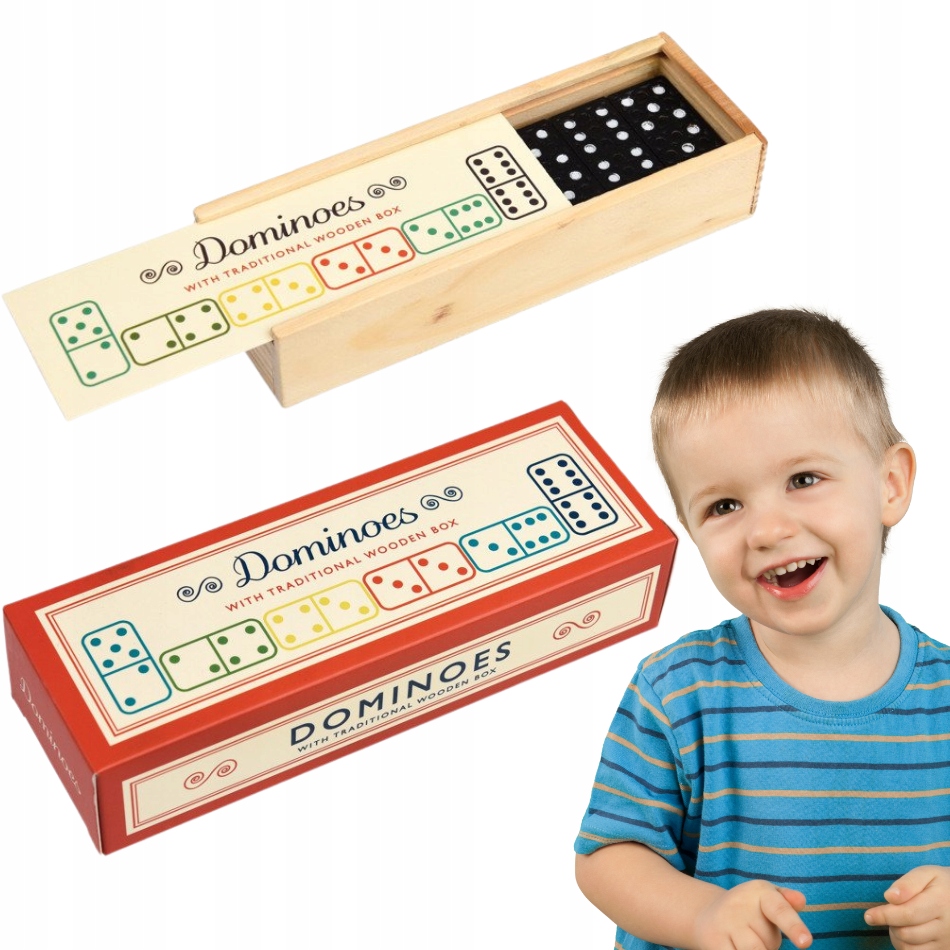 REX LONDON Domino w stylu vintage gra dla dzieci