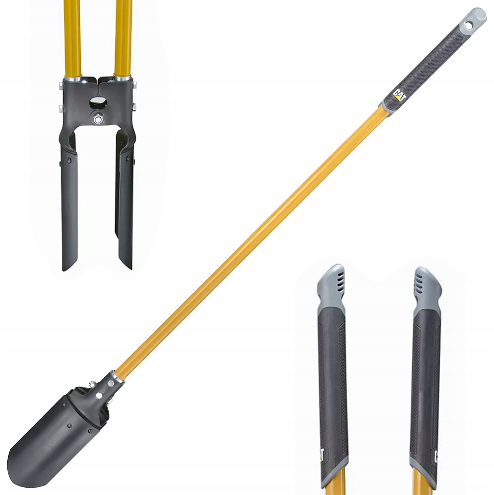 Dołownik Pikownik Wiertło Do Ziemi 156 x 23cm Carterpillar Wiertnica Ręczna