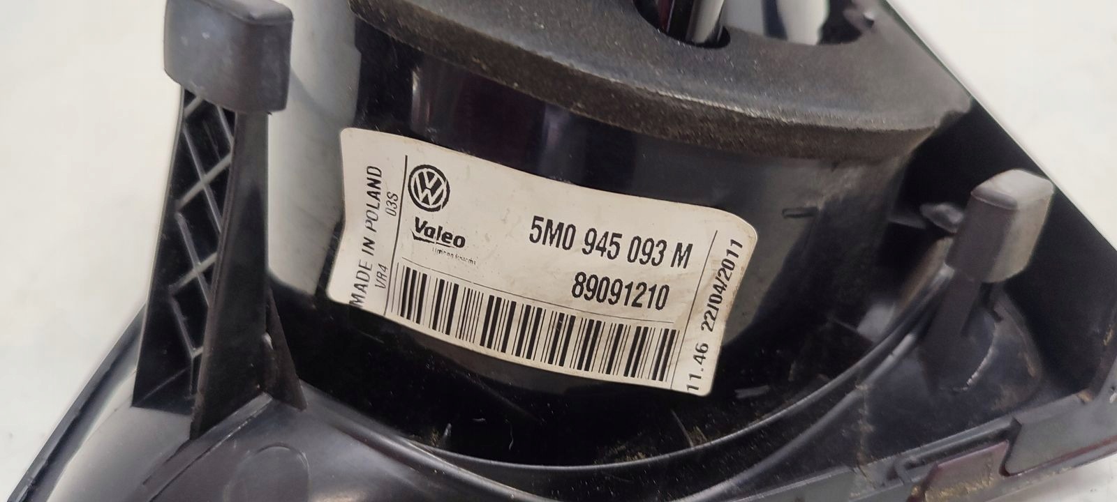 light rear part rear left to the bonnet VW Golf VI plus