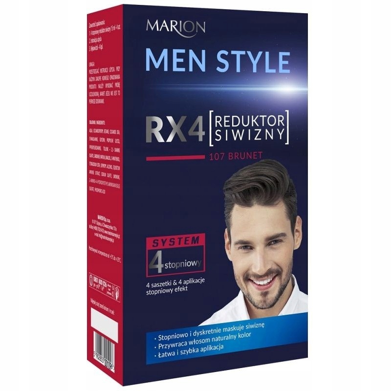

Marion Men Odsiwiacz Do Włosów 107 Brunet RX47