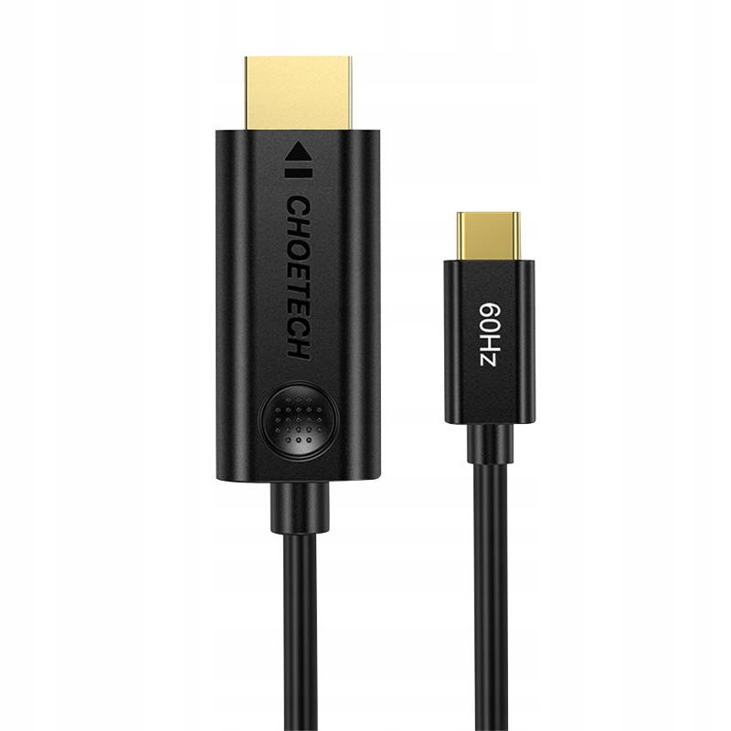 

Kabel Usb-c do Hdmi Choetech CH0019, 1.8m (czarny)