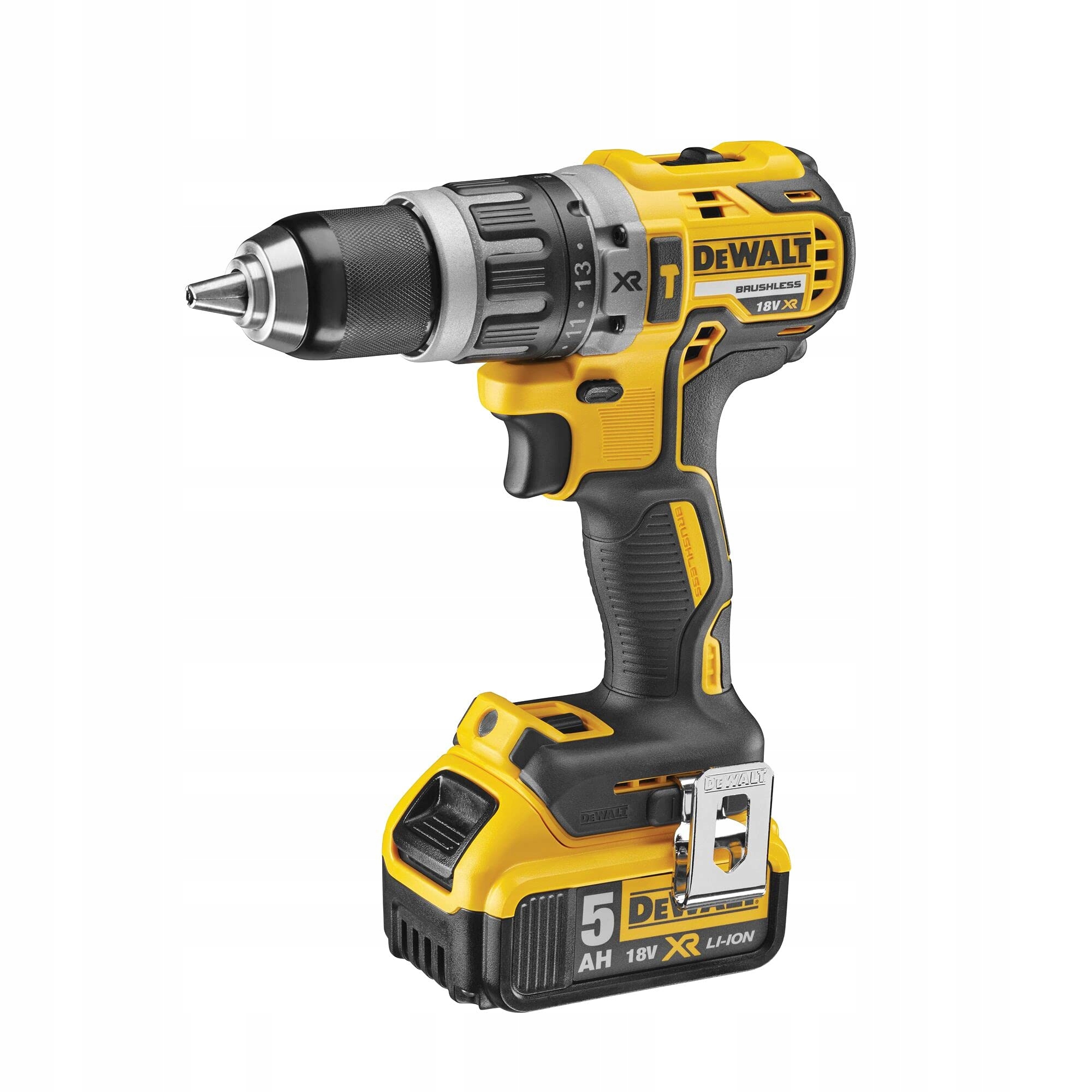 DEWALT 18V Wiertarko-Wkrętarka Udarowa Bezszczotkowa 70Nm 2x5Ah Akumulatory — miniatura 2