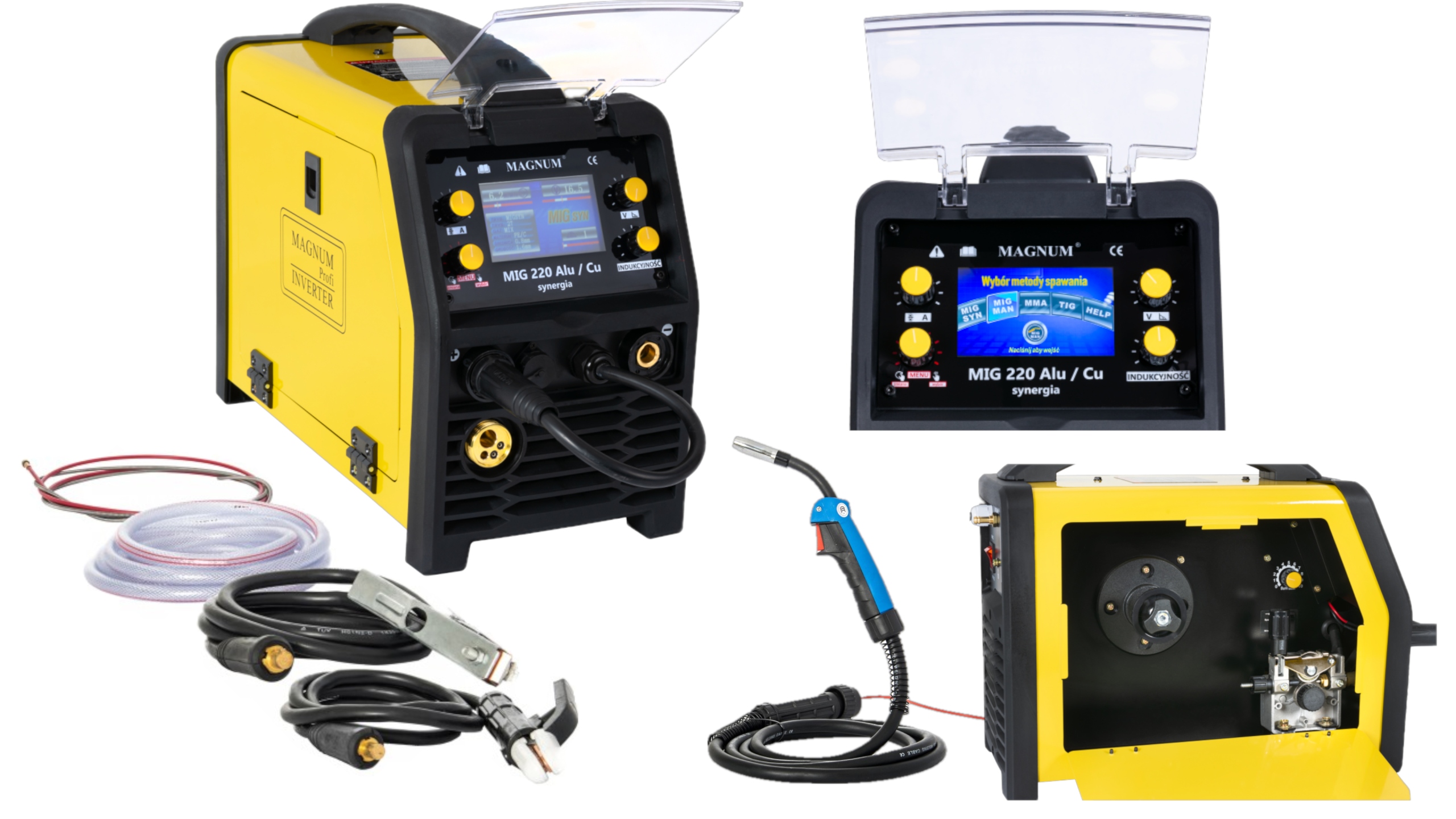 @magnum Mig/mag 220 Alu/cu Synergia LCD1
