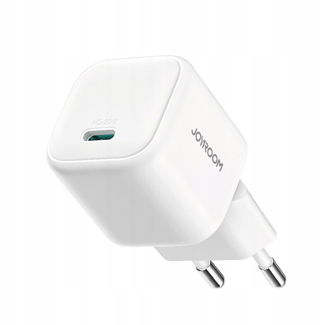 Ładowarka sieciowa GaN Power Delivery 20W biała