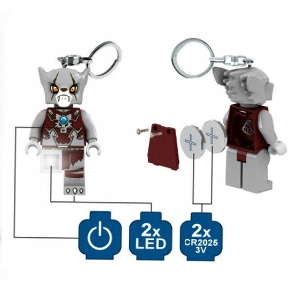 LEGO CHIMA BRELOK LED WORRIZ LGL KE37 Marka LEGO