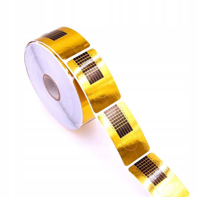 Szablony Do Przedłużania Wąskie 100szt. Złote Kod producenta 1756-02