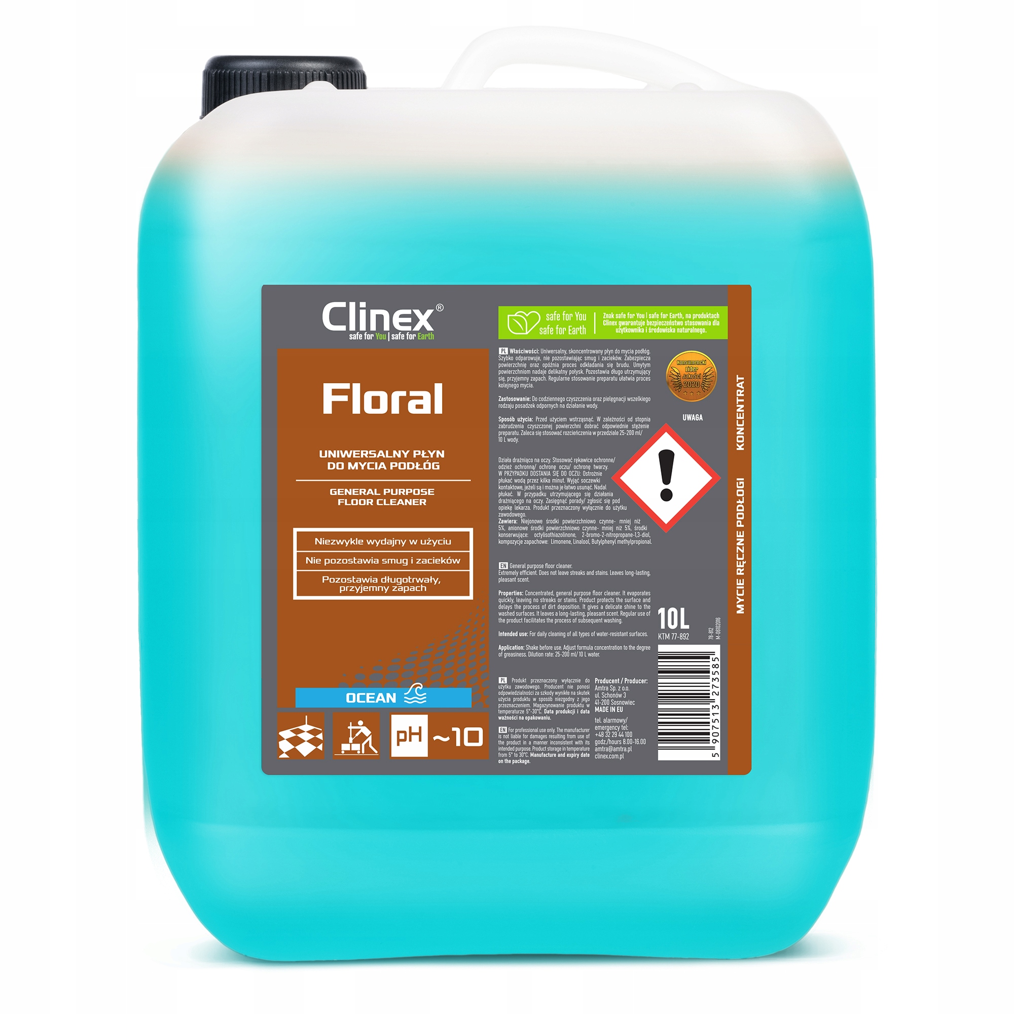 Clinex Floral Ocean 10L