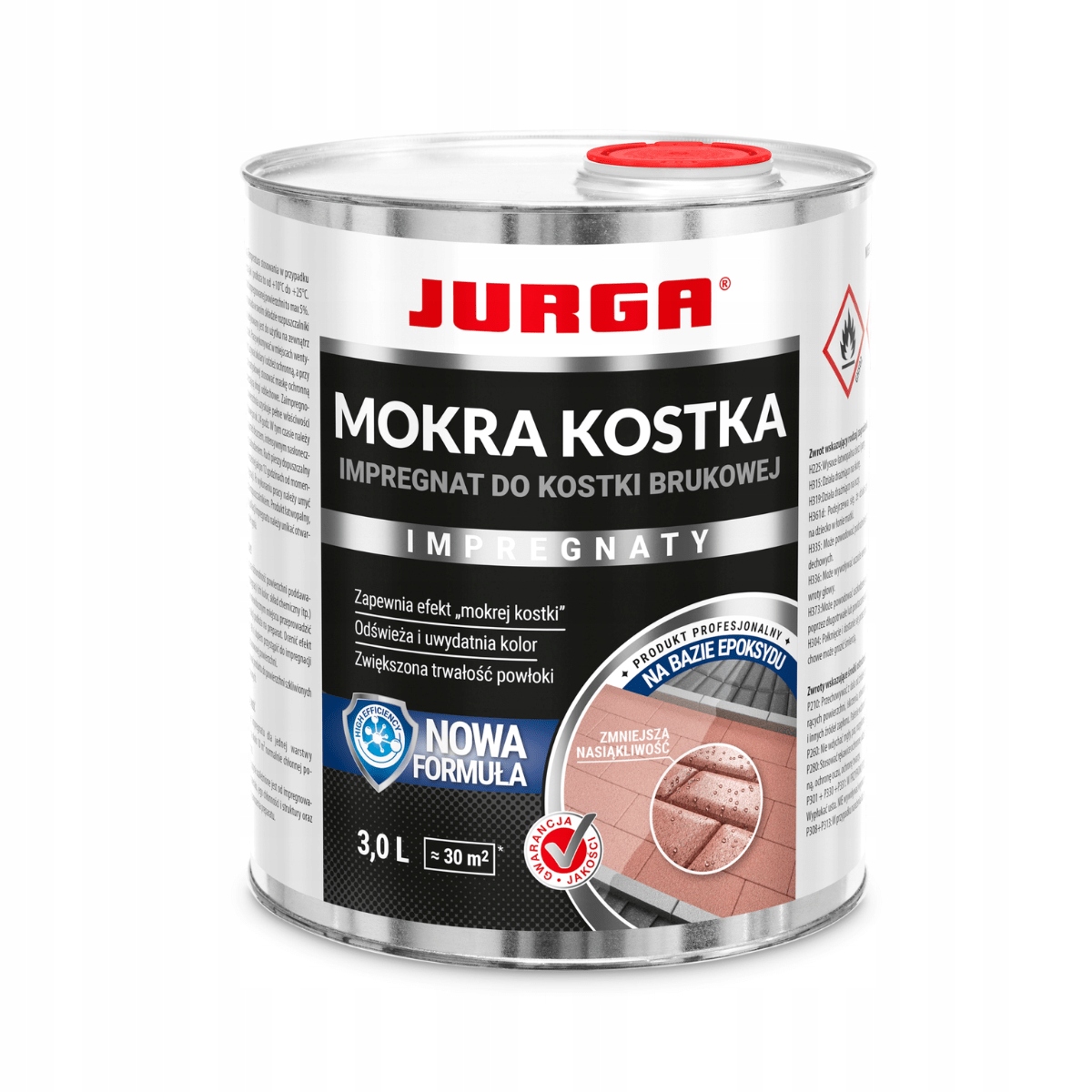 Jurga Mokra Kostka 3L Impregnat Do Kostki Brukowej