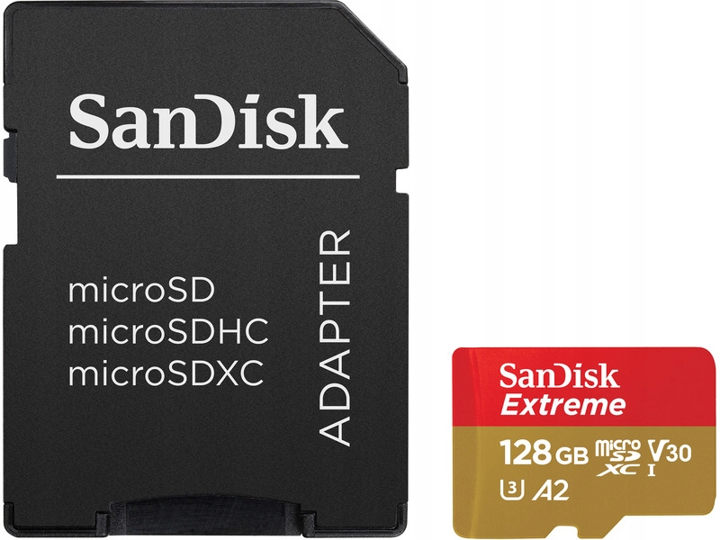 Karta pamięci SANDISK Extreme microSDXC 128GB