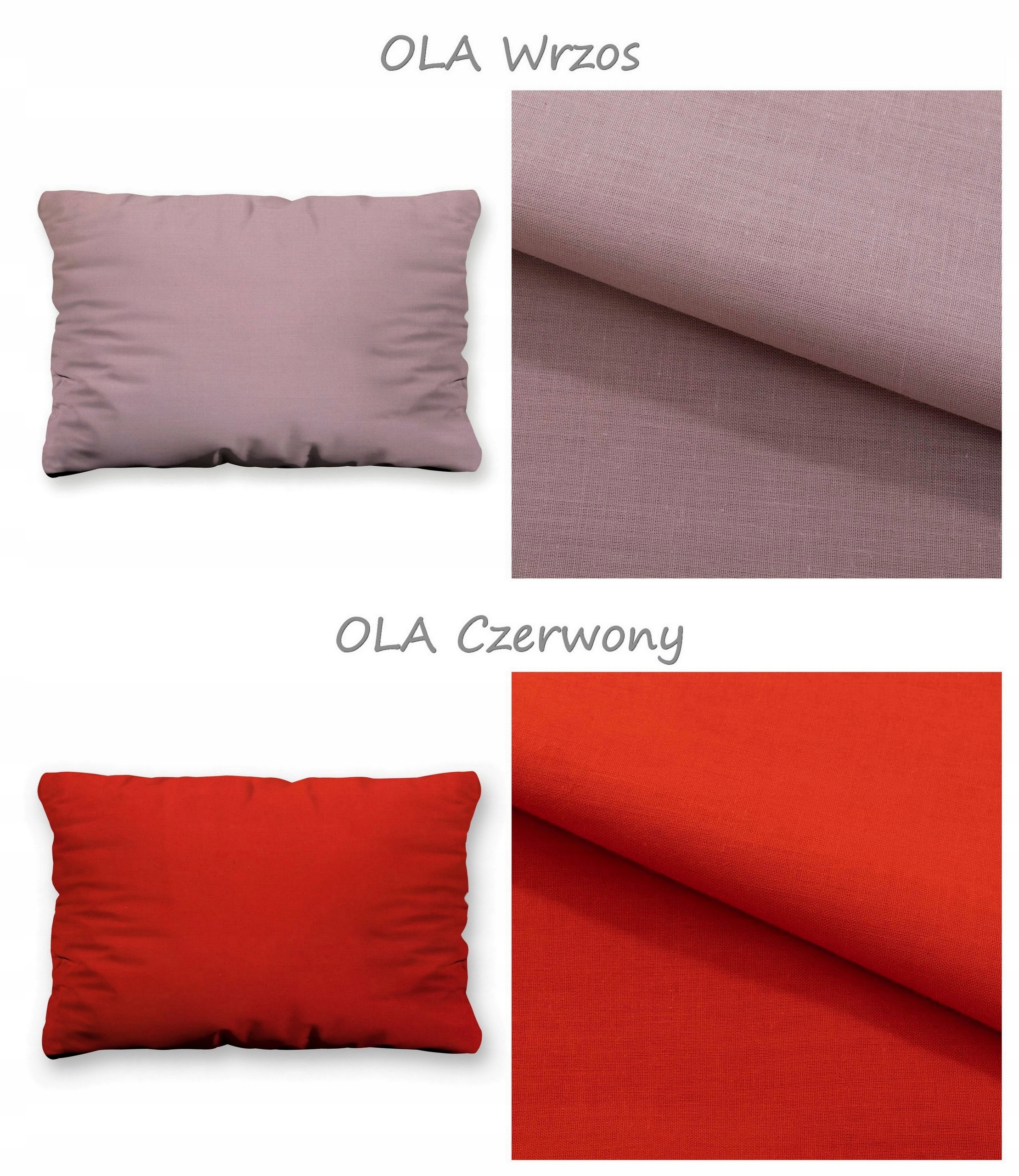 Poszewka na poduszkę 50x80 bawełniana do spania dekoracyjna na zamek suwak Rodzaj dekoracyjna