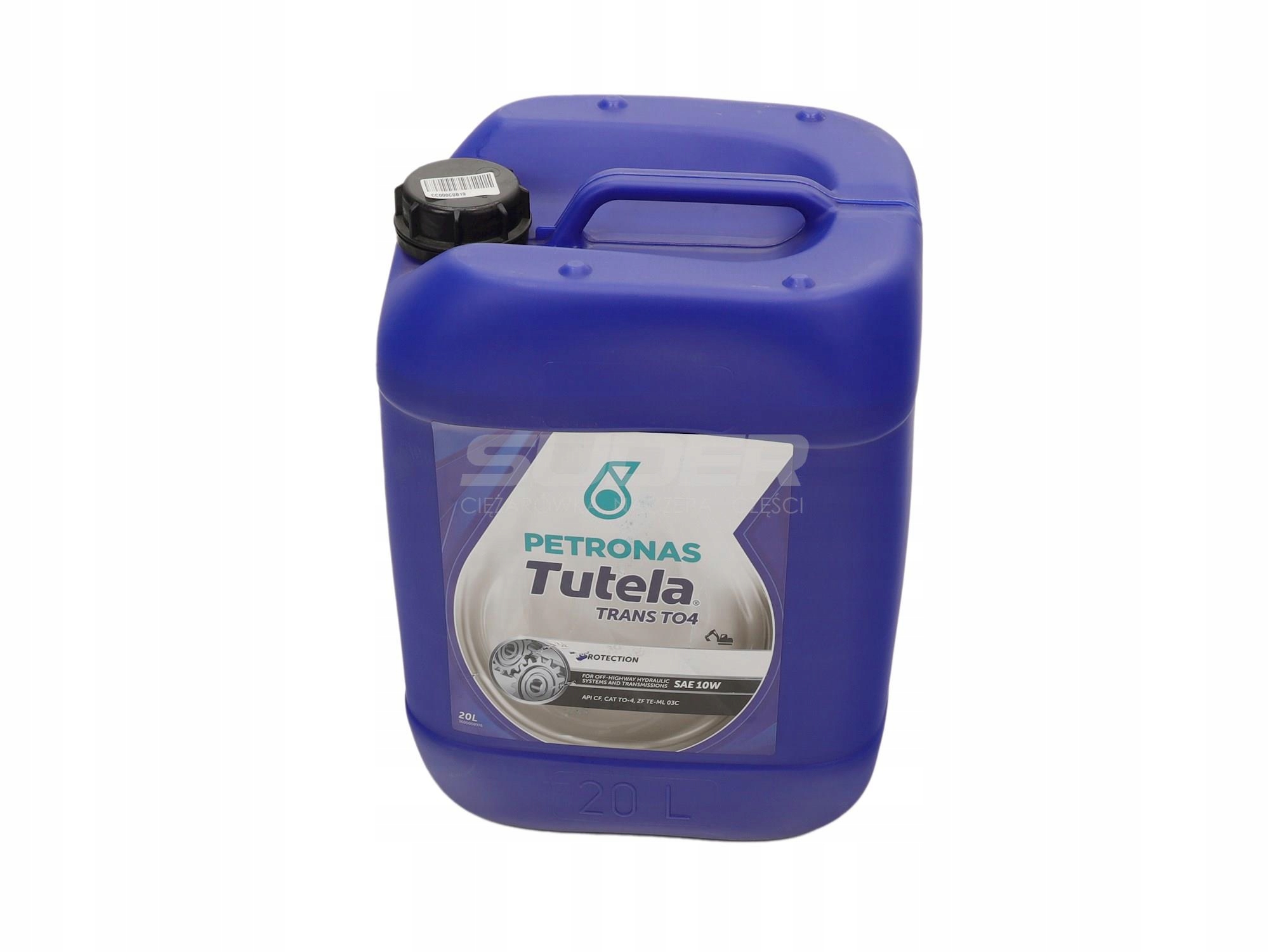 OLEJ PETRONAS 10W TUTELA TRANS TO-4 20L Producent Petronas