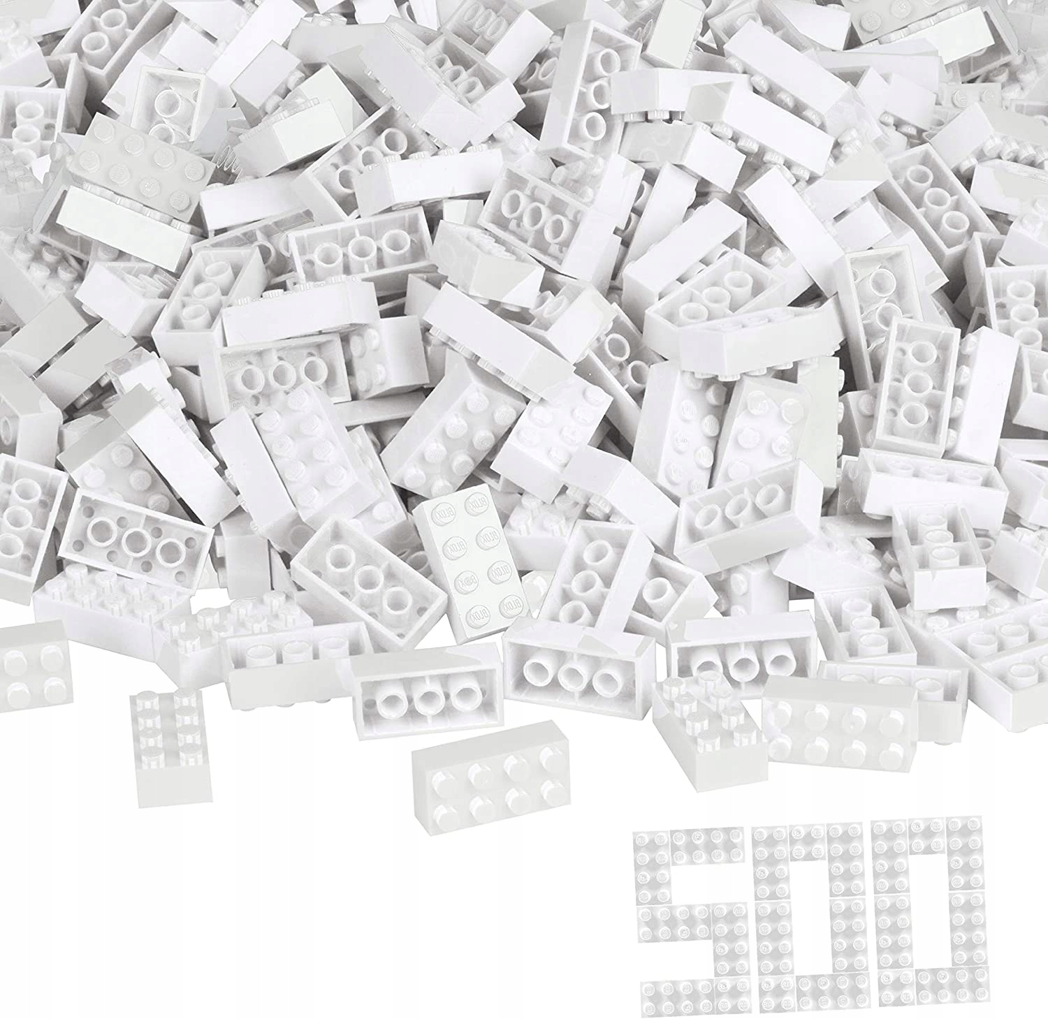 

Klocki Blox Konstrukcyjne Kompatybilne 2x4 500 szt
