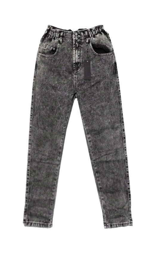 Šedé dámské kalhoty Pioneer 80' High Waist One Teaspoon vel.