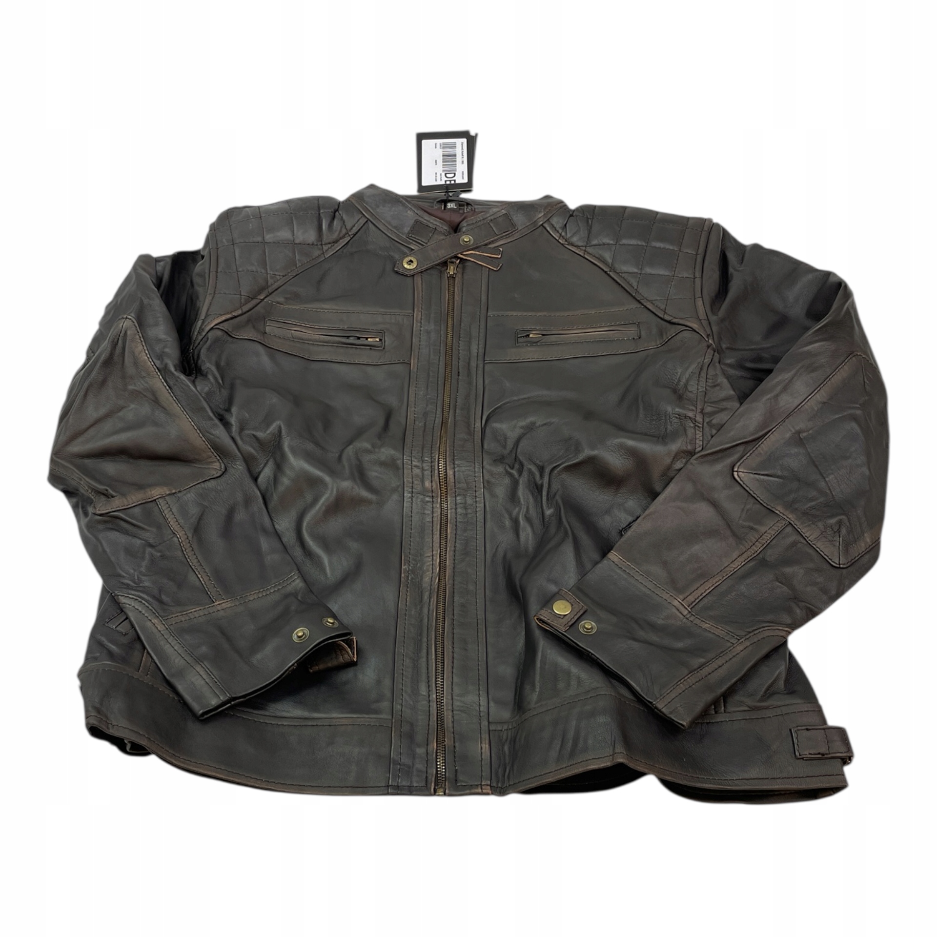 Pánská kožená bunda Real Leather 3XL