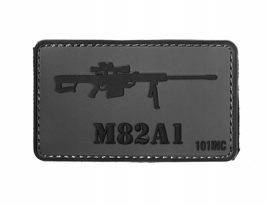 Naszywka PVC 3D rzep - M82A1