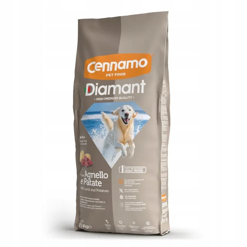 Diamant Premium Adult Lamb 15KG * Cennamo *
