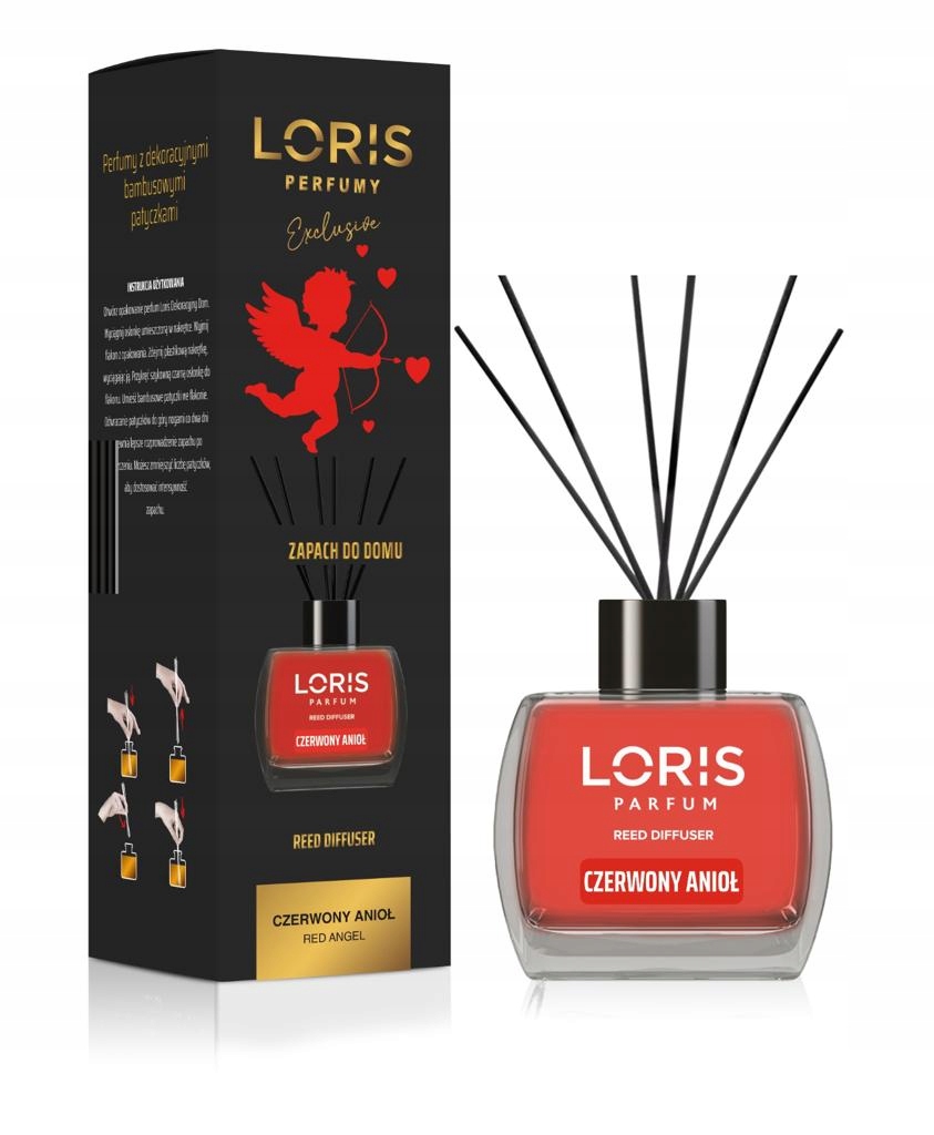 

Odświeżacz powietrza Loris 120 ml Czerowny Anioł