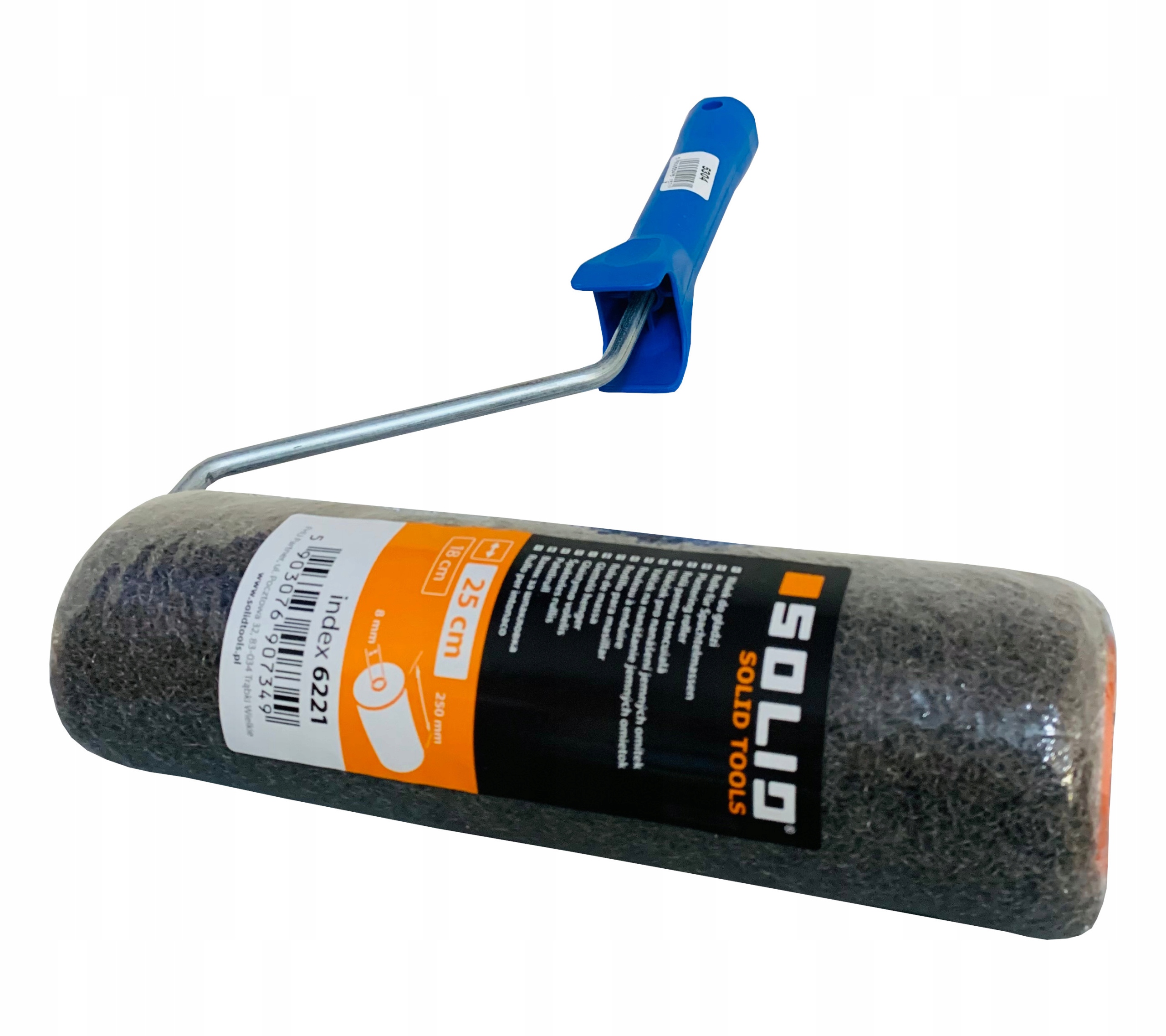 SOLID WAŁEK DO GŁADZI 250mm + RĄCZKA maxi