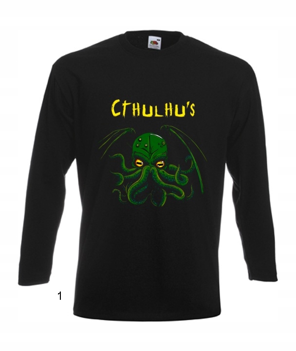 

Bluzka Męska Cthulhu Zew Cthulhu Ośmiornica Wzory