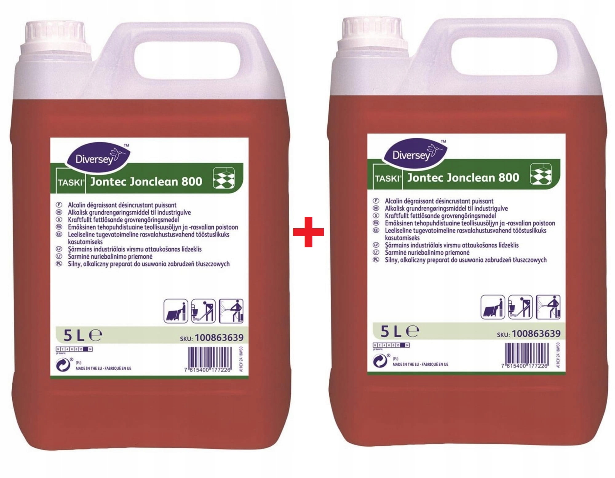 Levně Jonclean 800 2x5l Čistič těžkých nečistot Taski