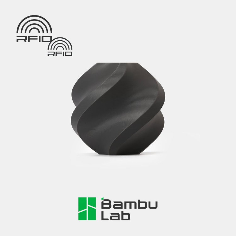 Filament Bambu Lab PLA Basic Refill 1,75mm 1kg - Dark Gray