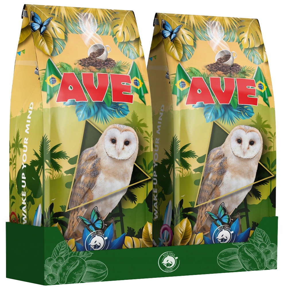 Levně Káva Čerstvě Pražená Z Pražírny 2 kg Modrá Orca