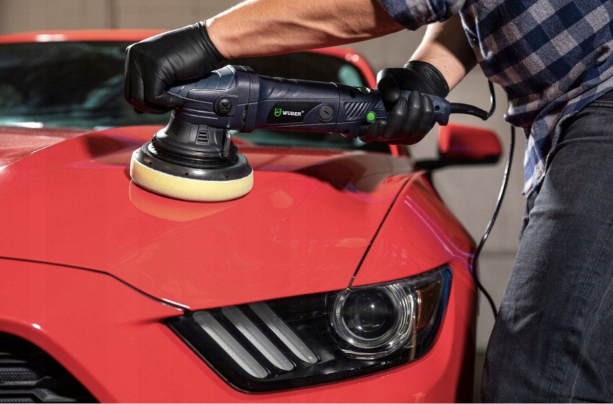 POLERKA SAMOCHODOWA MIMOŚRODOWA OSCYLACYJNA 1500W + GRATIS PASTA POLERSKA Moc 1500 W