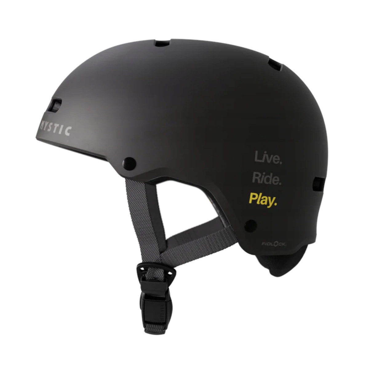 Přilba Mystic Vandal Pro Dirty Habits Black Yellow 2026 Xs/s