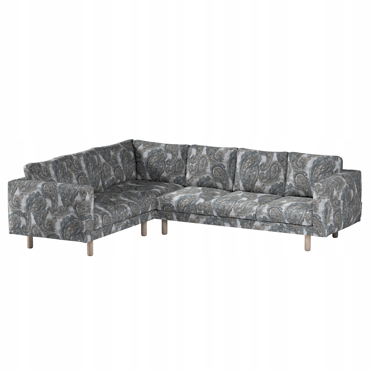 Potah na rohovou pohovku Norsborg pro 5 osob Ikea zelený