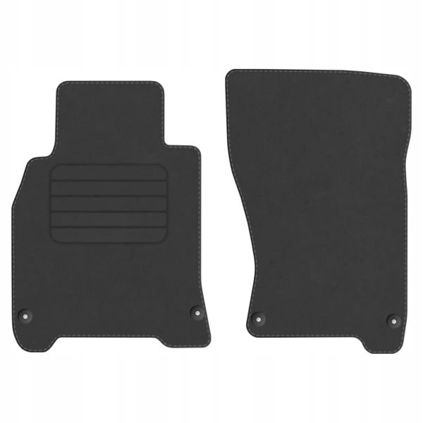 Коврики велюровые крепления в комплекте Декор