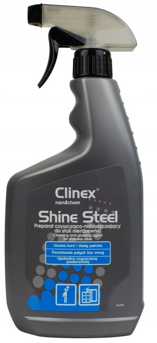 Levně Čisticí prostředky Clinex Shine Steel 1000ml (77-628)