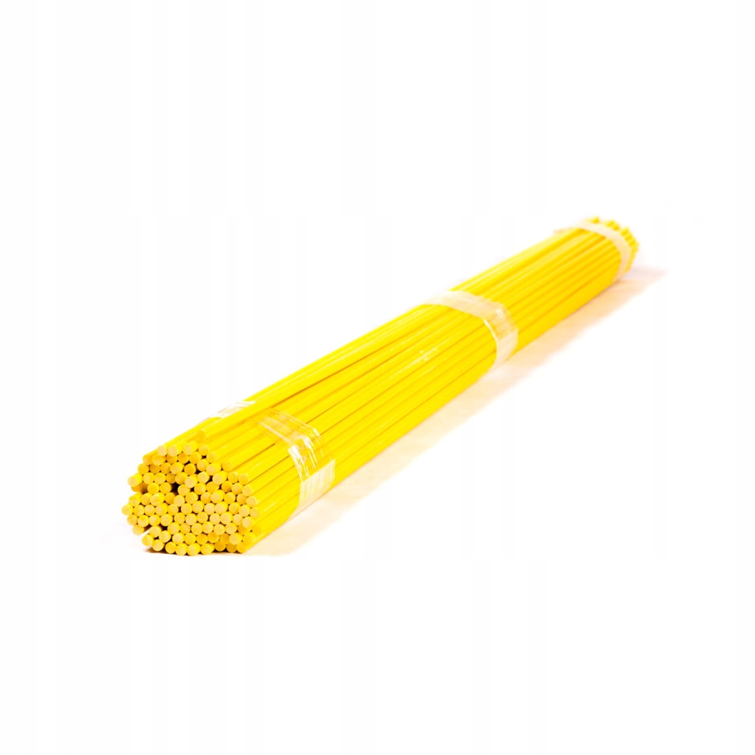 

Pręty z włókna szklanego Żółte 150cm 8mm 25
