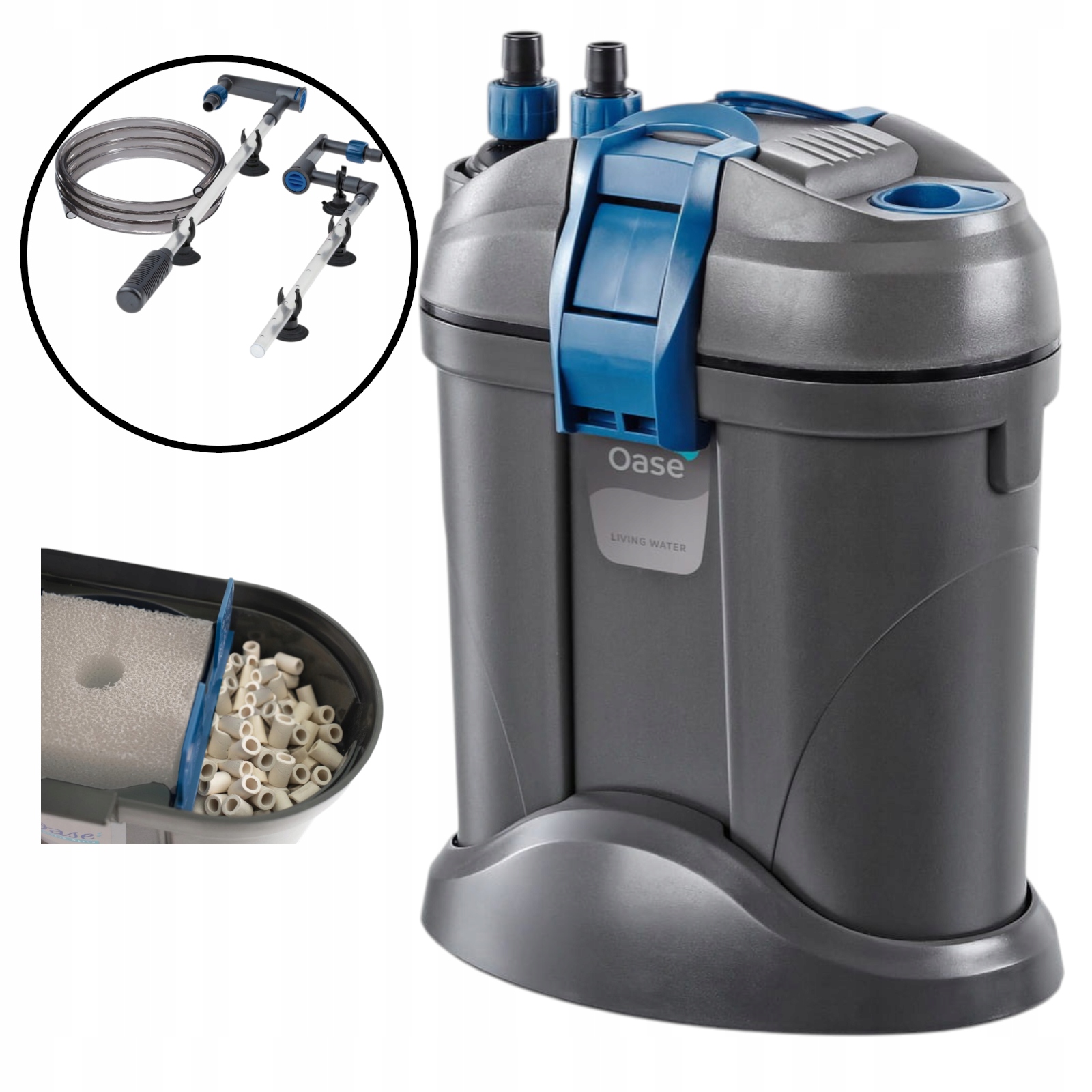 Kompaktowy wydajny filtr zewnętrzny Oase Filtosmart 100 wydajność 600 l/h