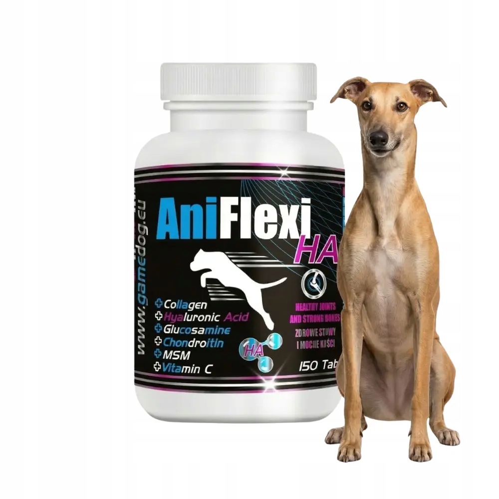Game Dog AniFlexi Ha 150 tabl. preparat na stawy dla psa dysplazja